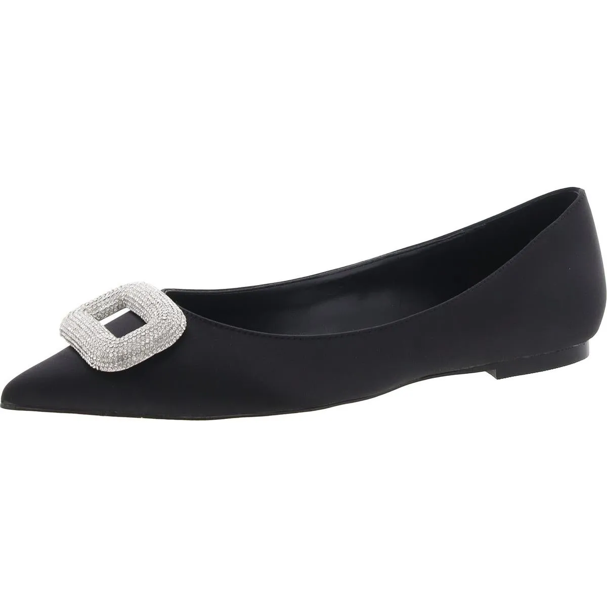 Tink Womens Embellished Rhinestone Ballet Flats