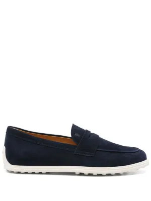 Tod's Women's Flat Shoes blue
