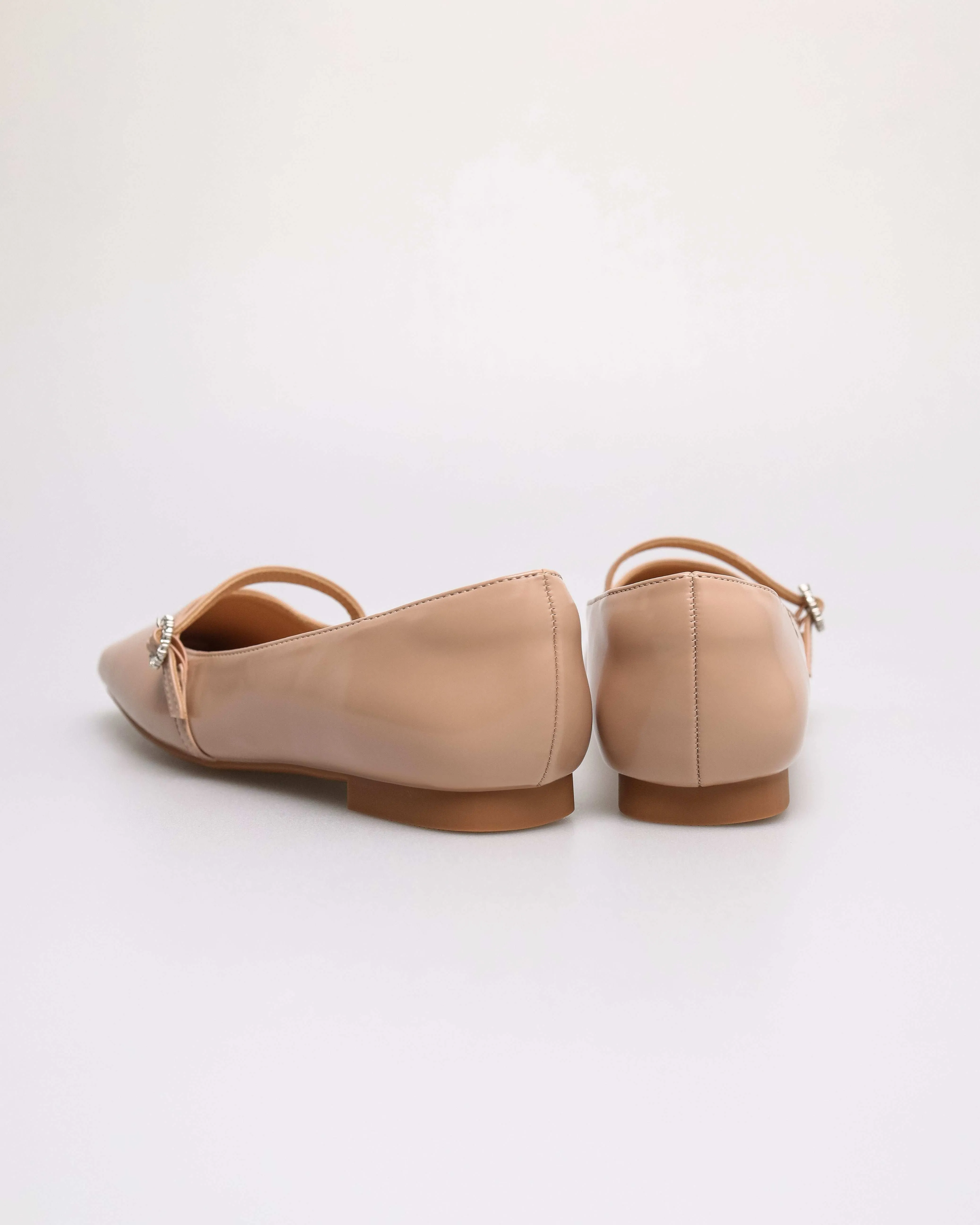 Tomaz FL093 Ladies Crystal Bloom Flats