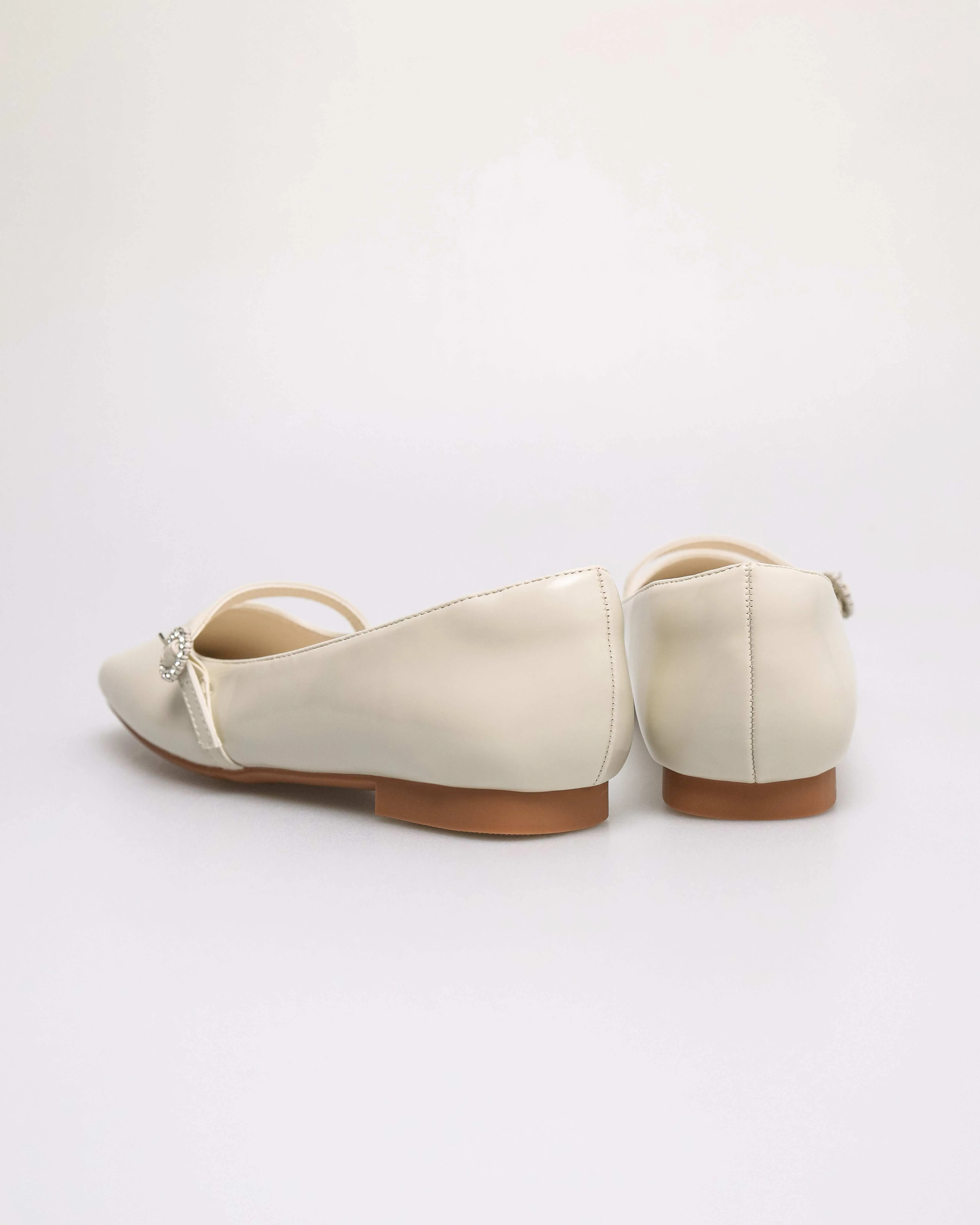 Tomaz FL093 Ladies Crystal Bloom Flats