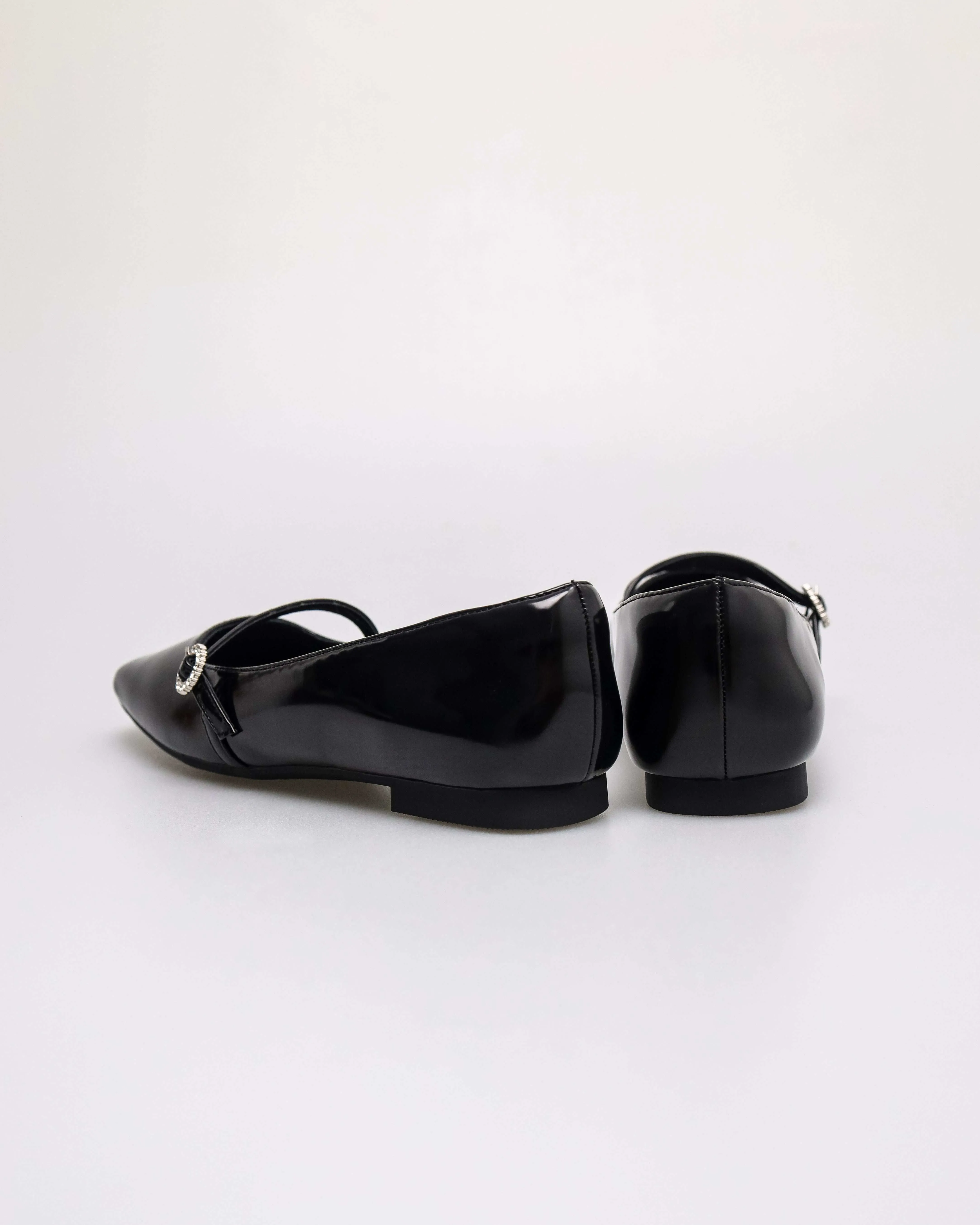 Tomaz FL093 Ladies Crystal Bloom Flats