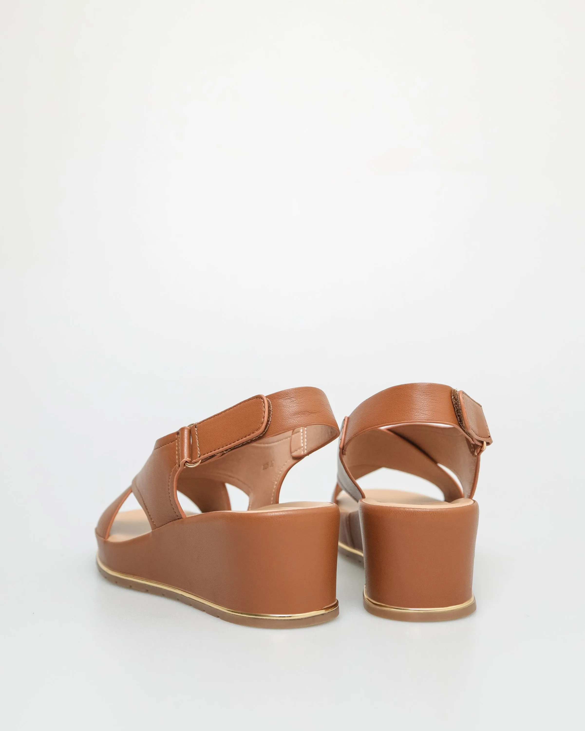 Tomaz NN325 Ladies Double Cross Strap Sandal