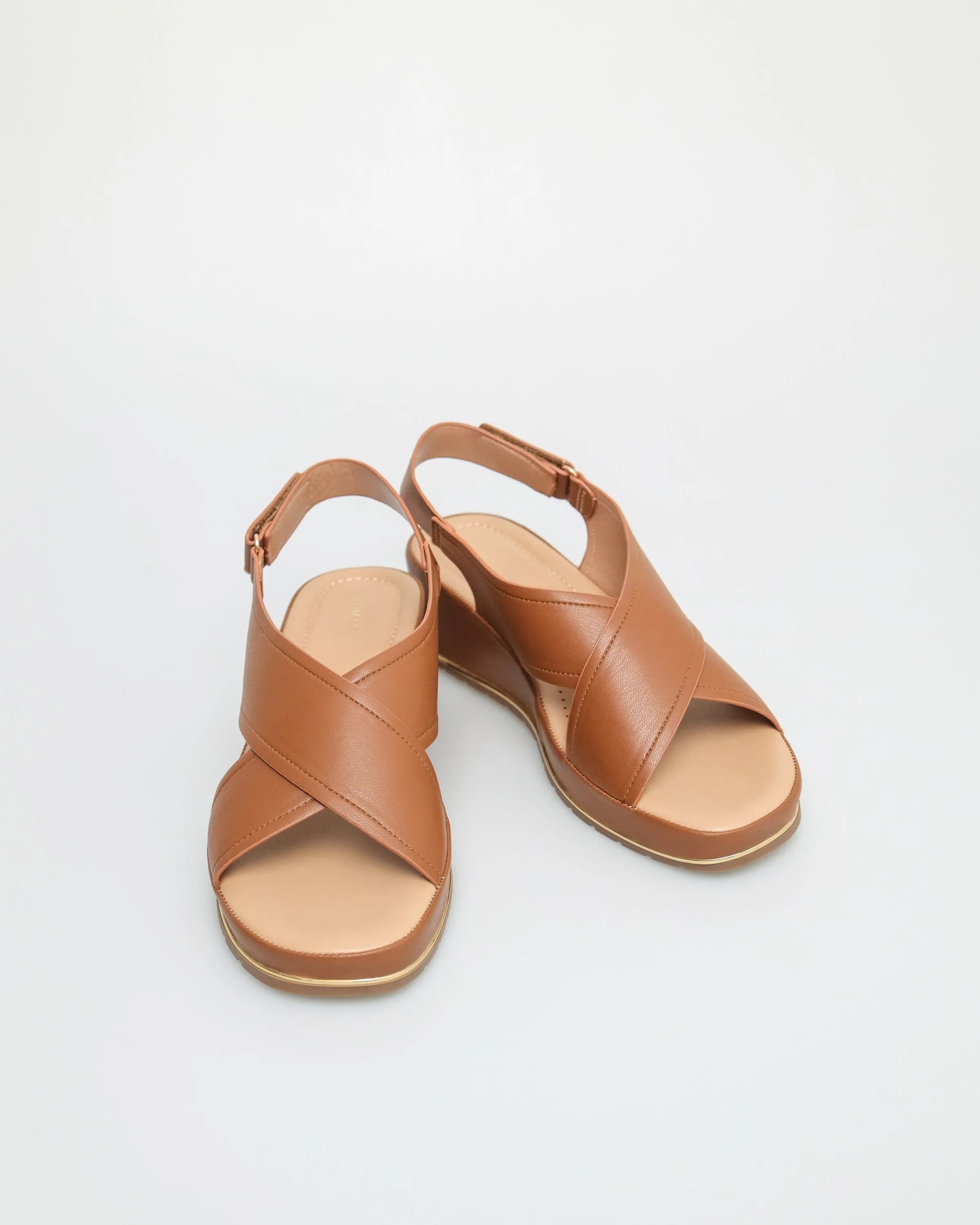 Tomaz NN325 Ladies Double Cross Strap Sandal
