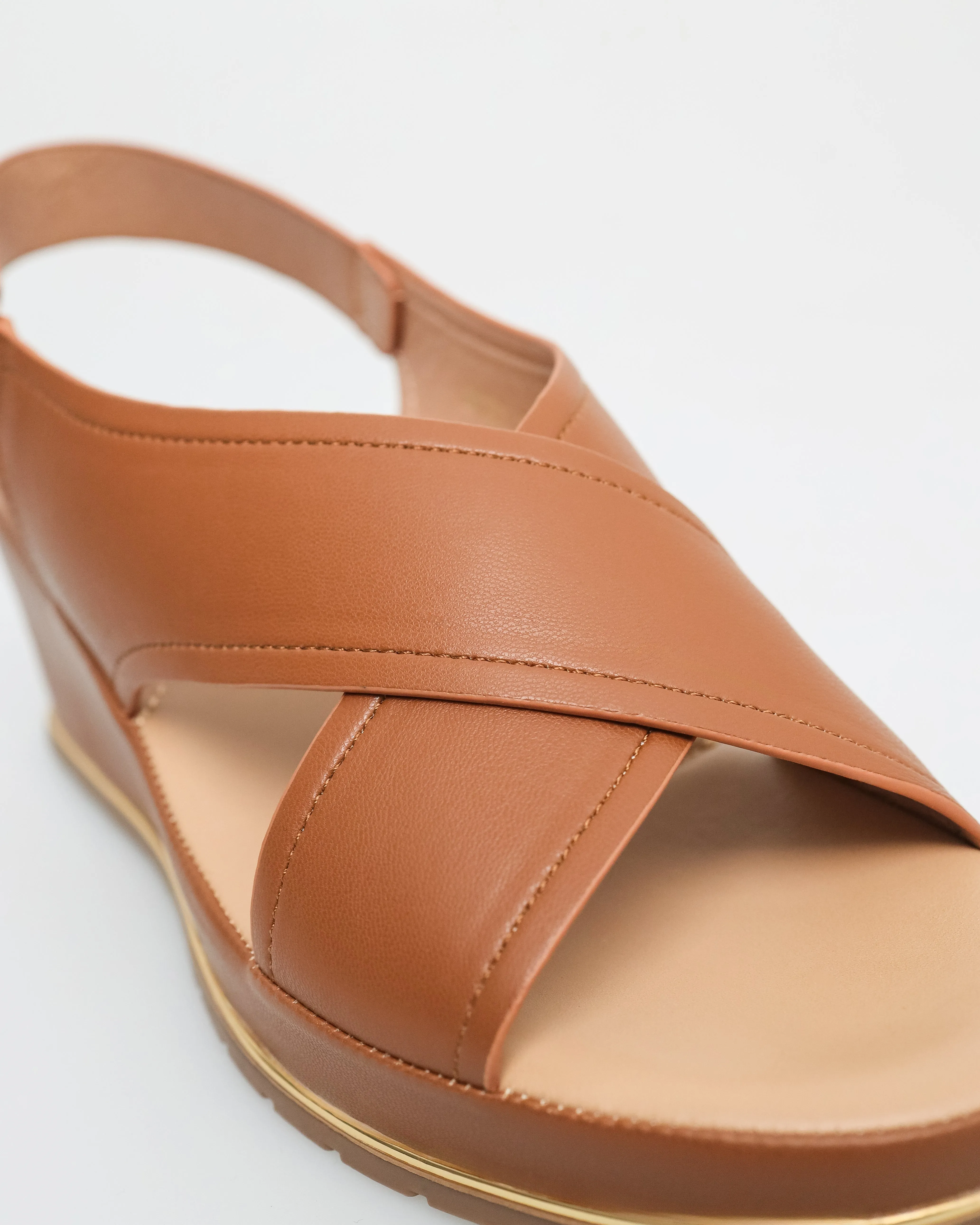 Tomaz NN325 Ladies Double Cross Strap Sandal