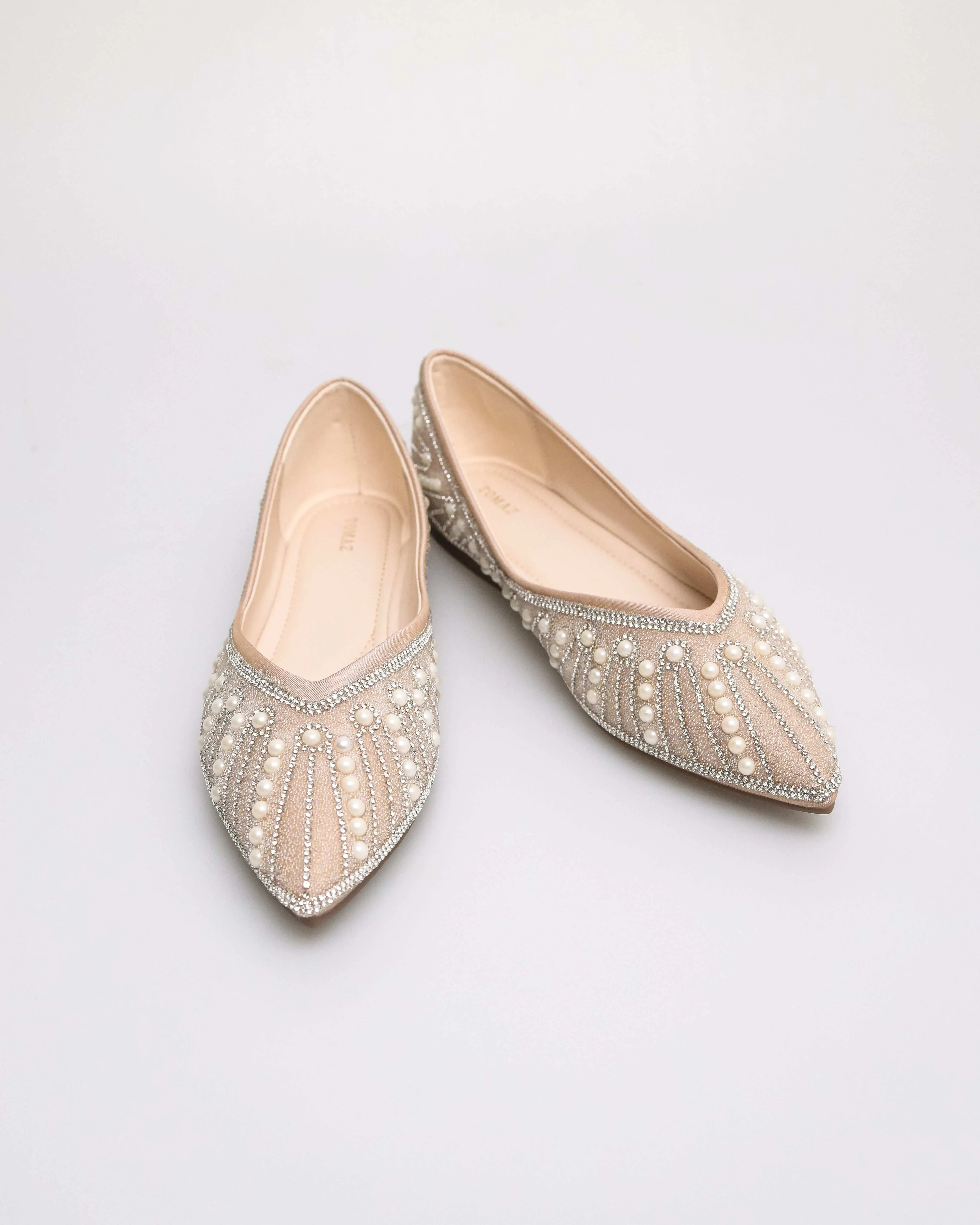 Tomaz NN550 Ladies Beads Glam Flats