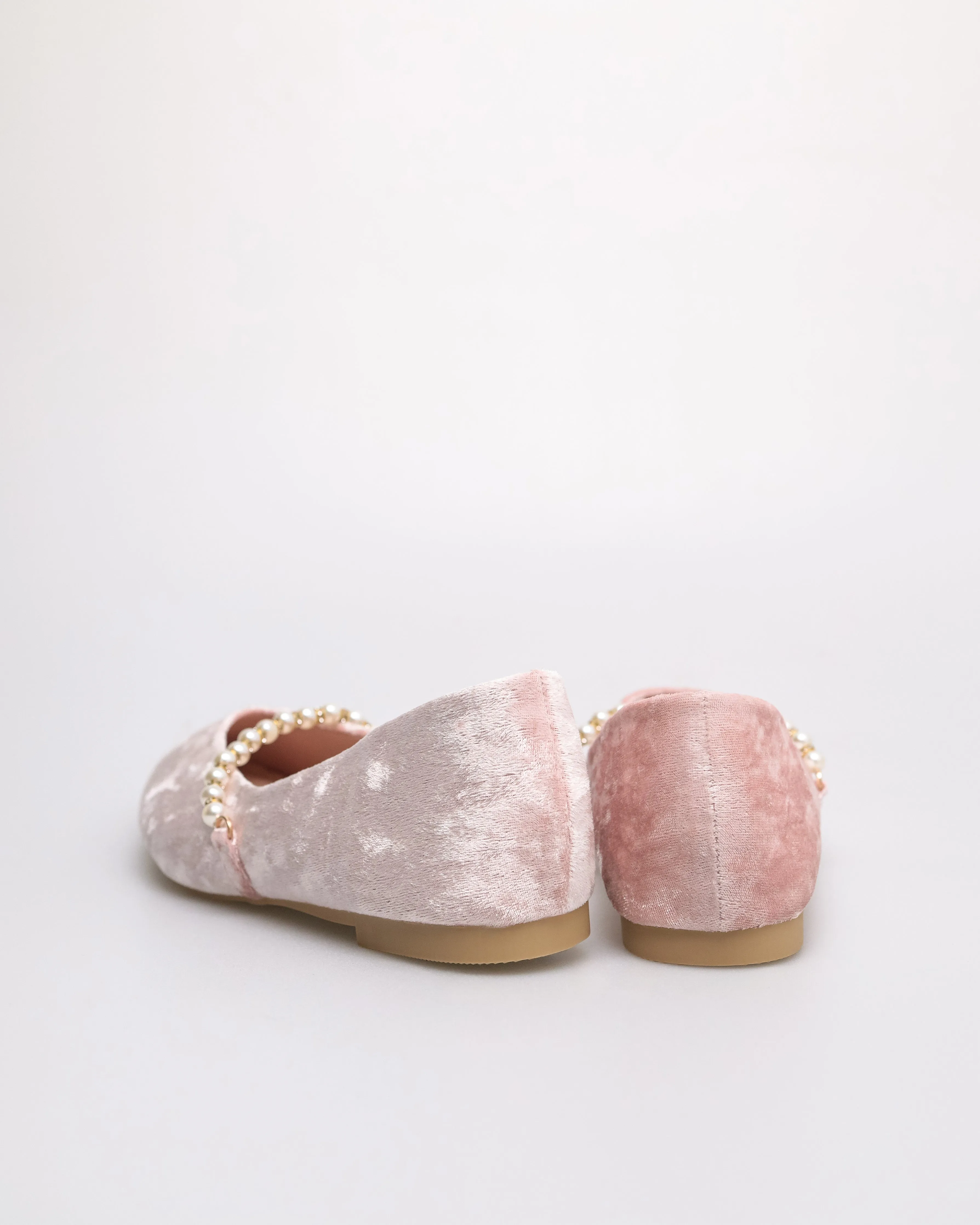 Tomaz YX191 Ladies Textured Pearl Flats