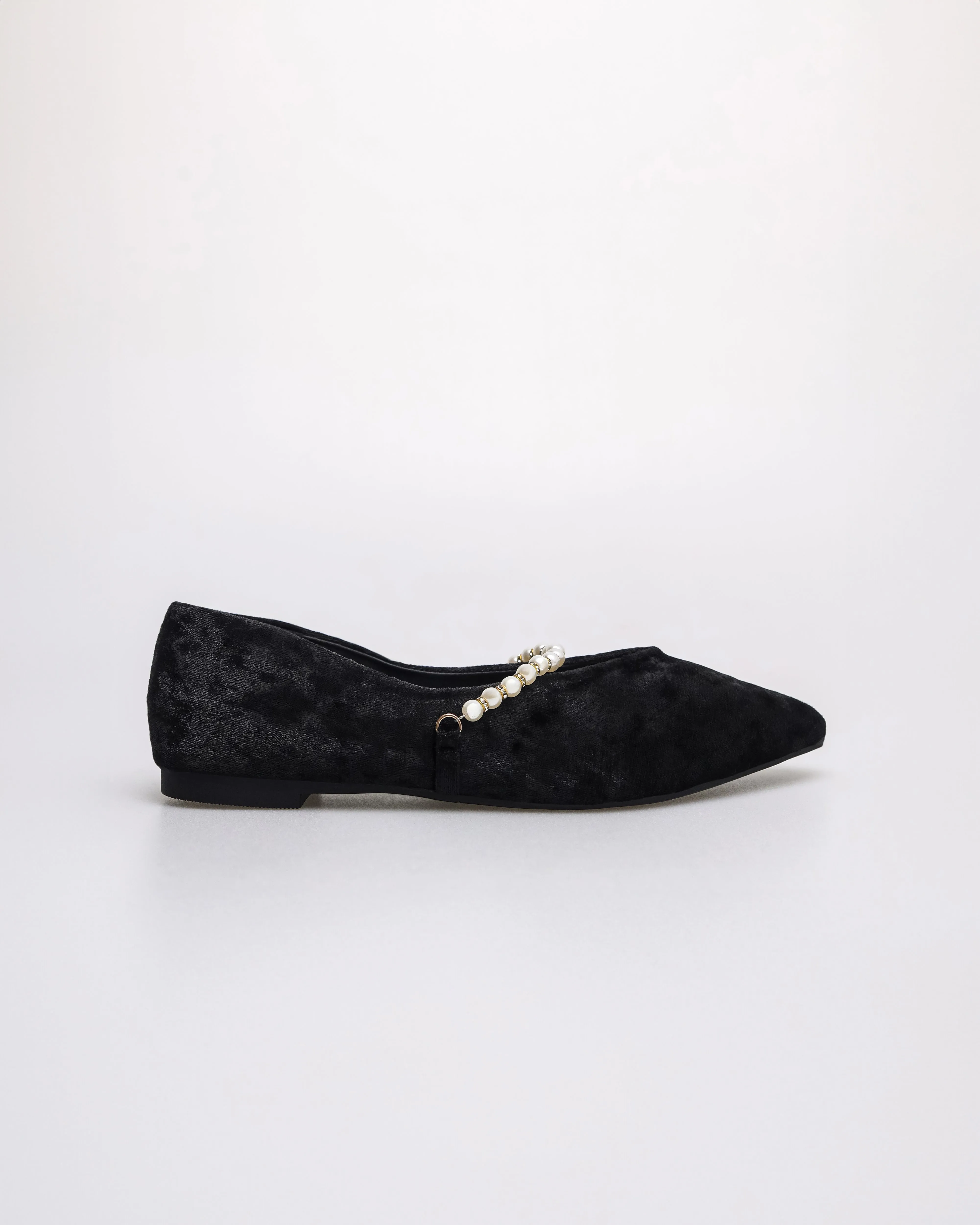 Tomaz YX191 Ladies Textured Pearl Flats