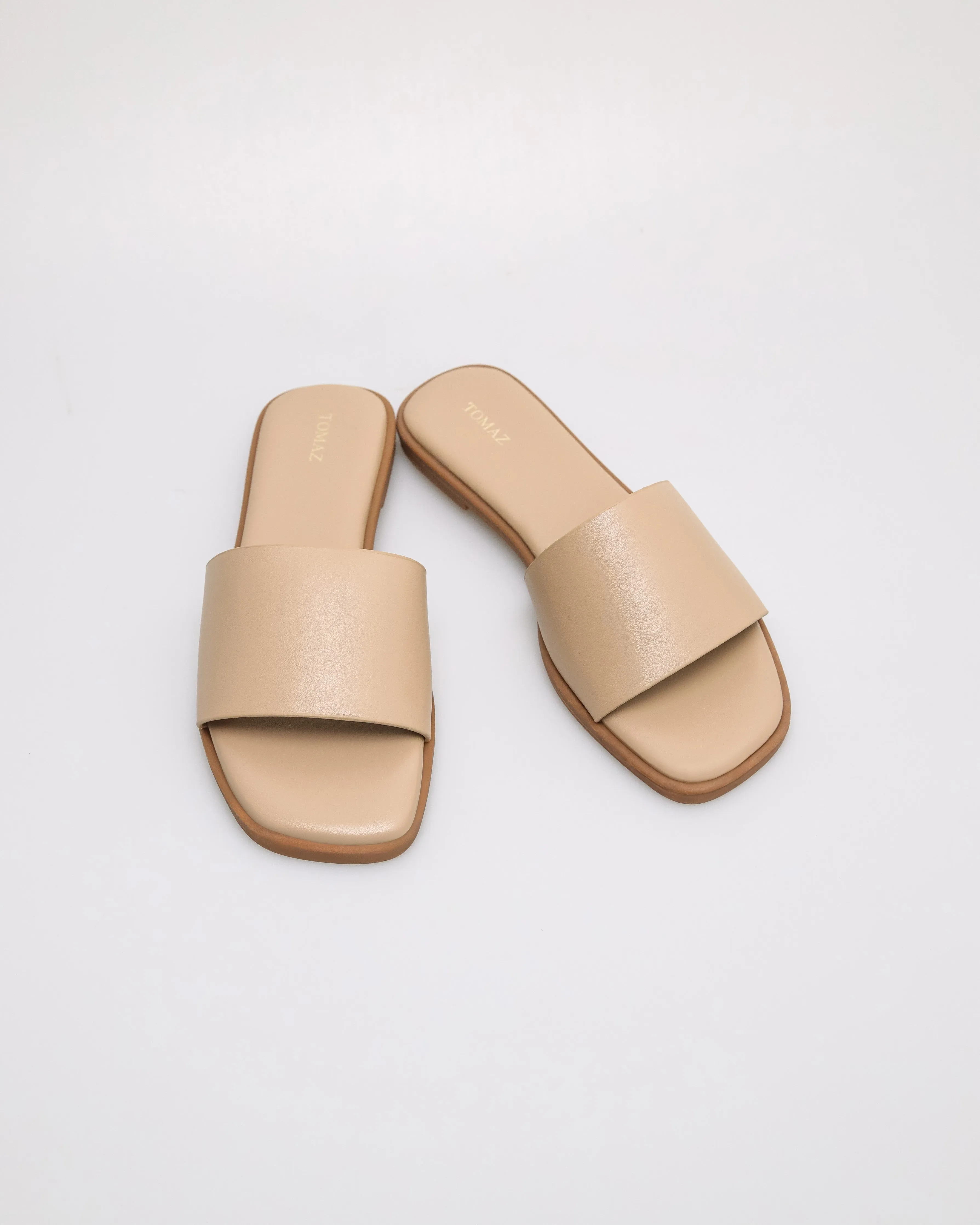 Tomaz YX225 Ladies Luxe Flats (Khaki)