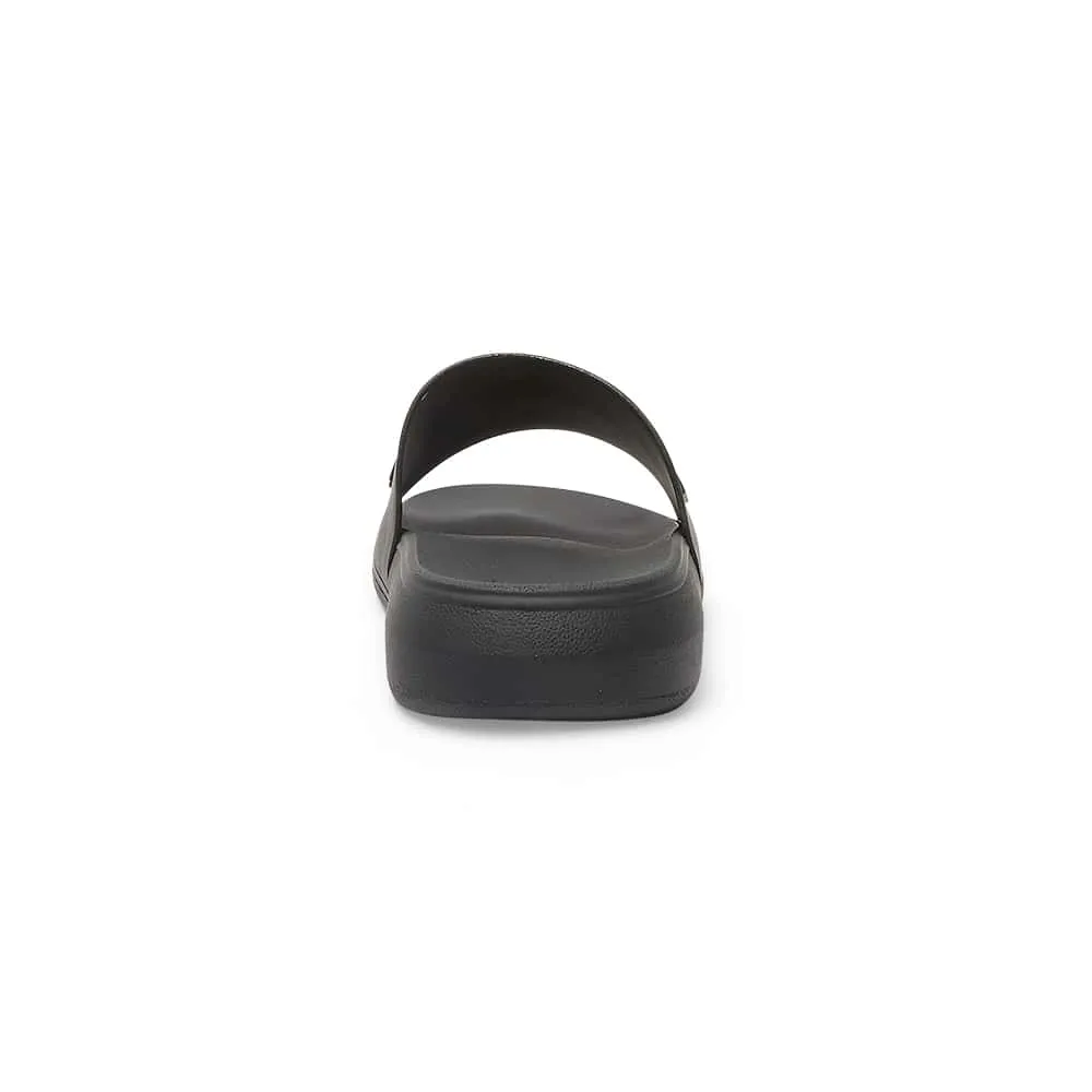 Tropic Slide in Black