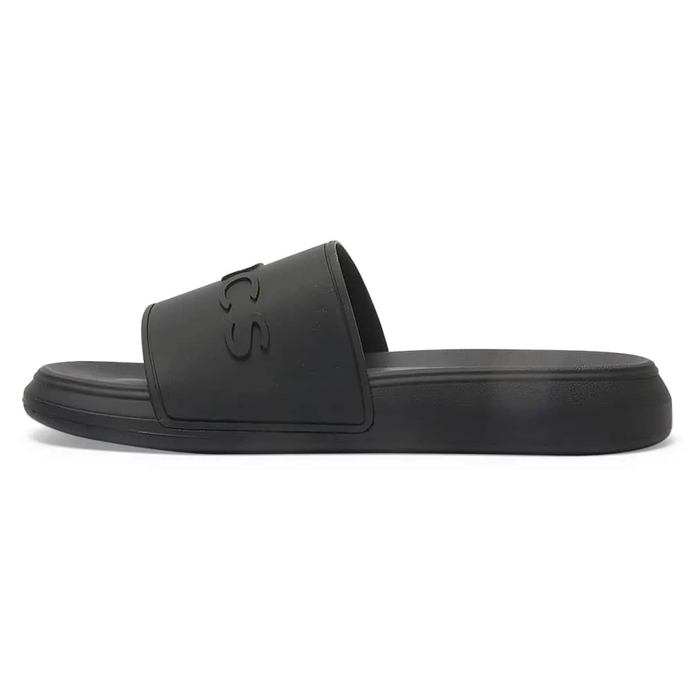 Tropic Slide in Black
