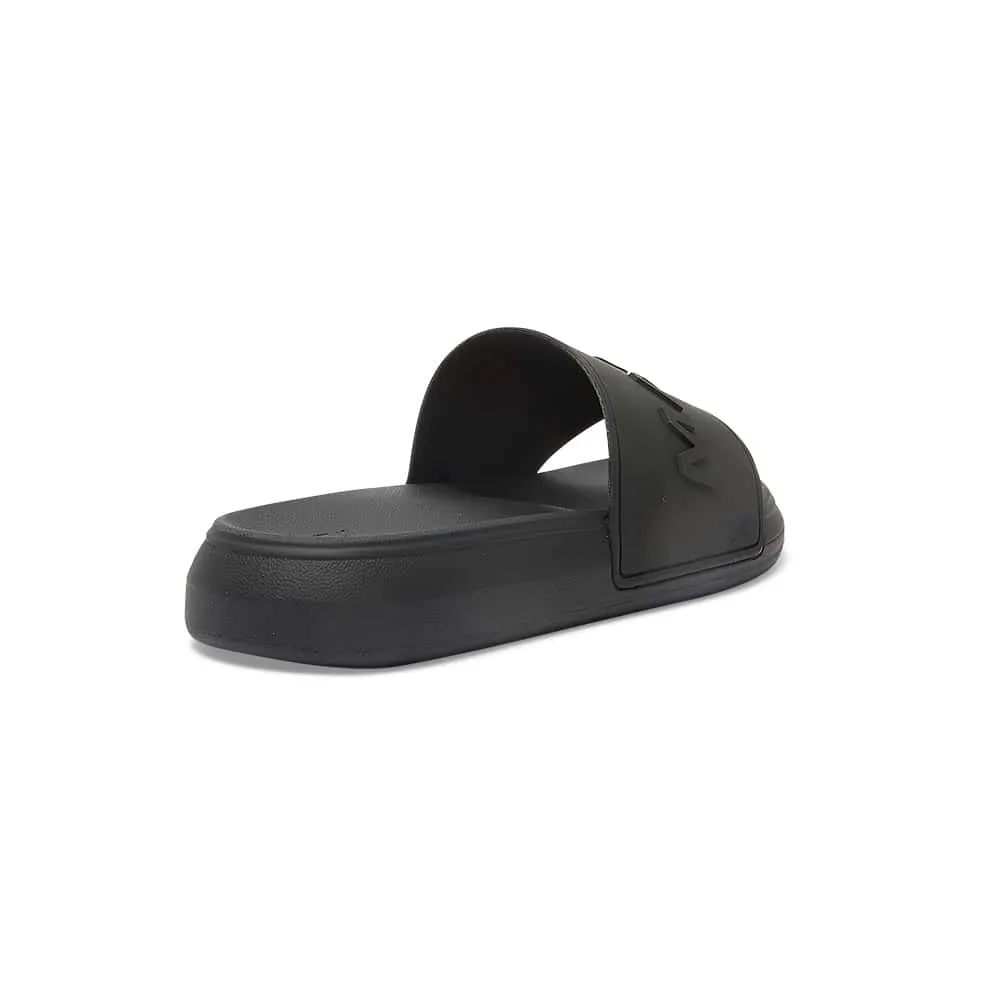 Tropic Slide in Black