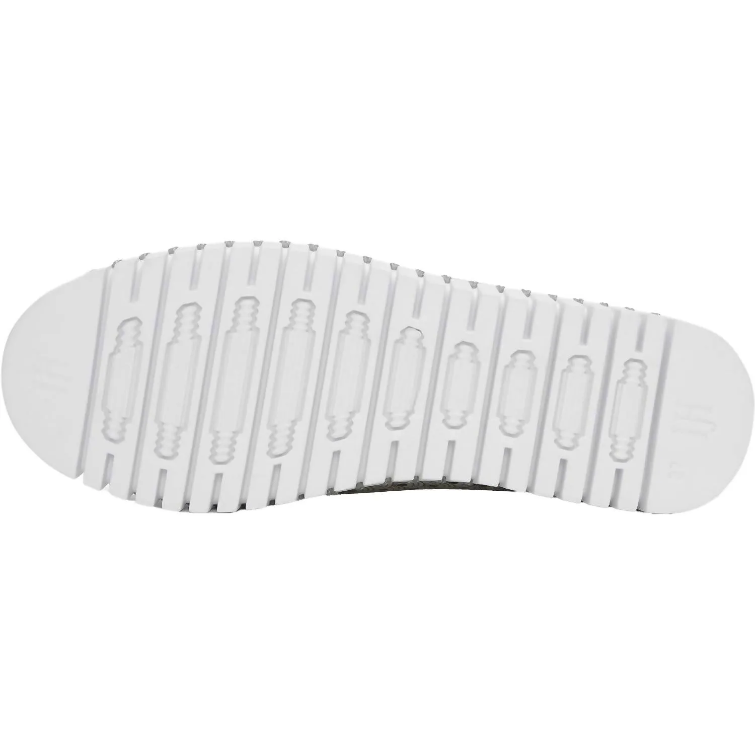 Tulip Ballet Flats In Silver
