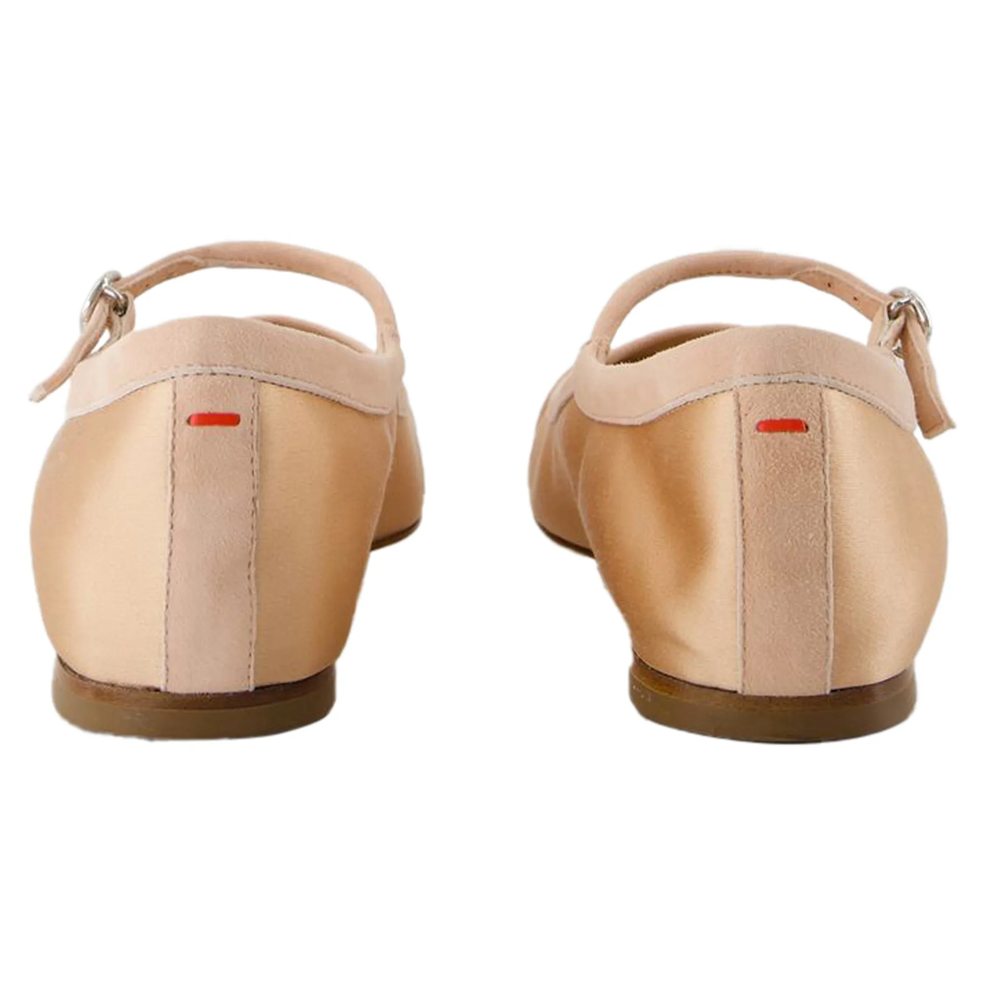 Uma Cap Ballerinas - Aeyde - Satin - Gold