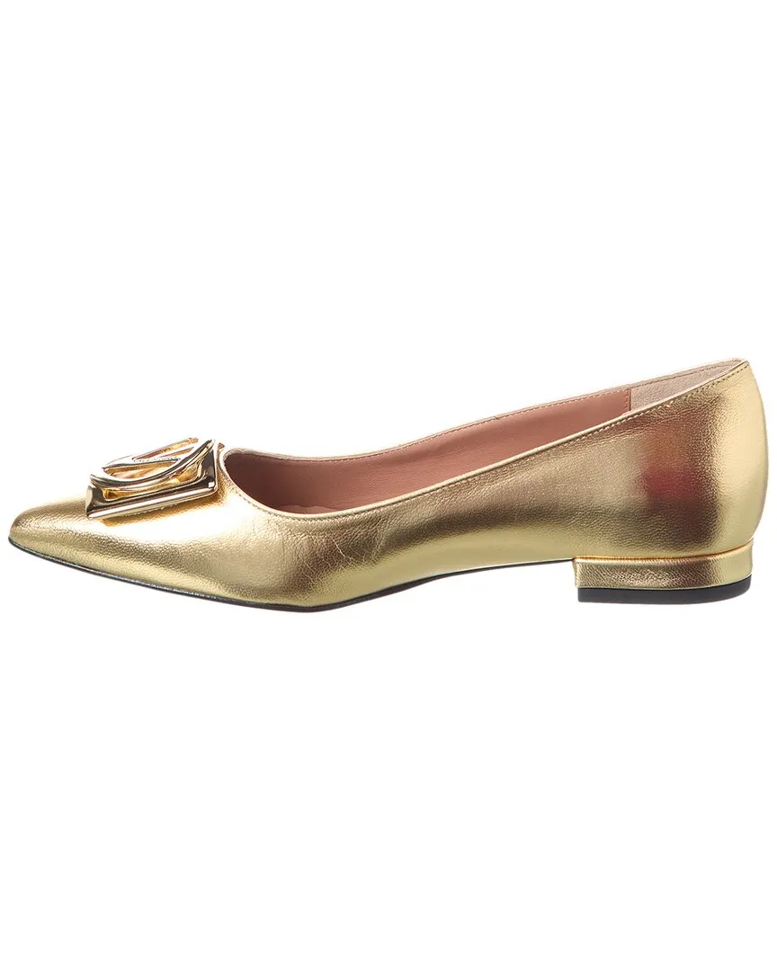 Valentino by Mario Valentino Flora Leather Flat