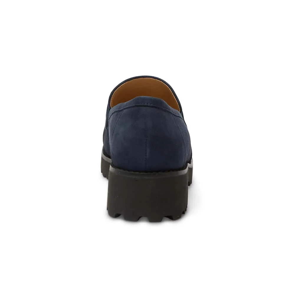 Valley Loafer in Navy Suede