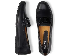 Vaneli Aiker Driving Loafer Womens 9 Black Glove Soft Nappa Moc Toe Shoe ZPO1532 (Black,9)