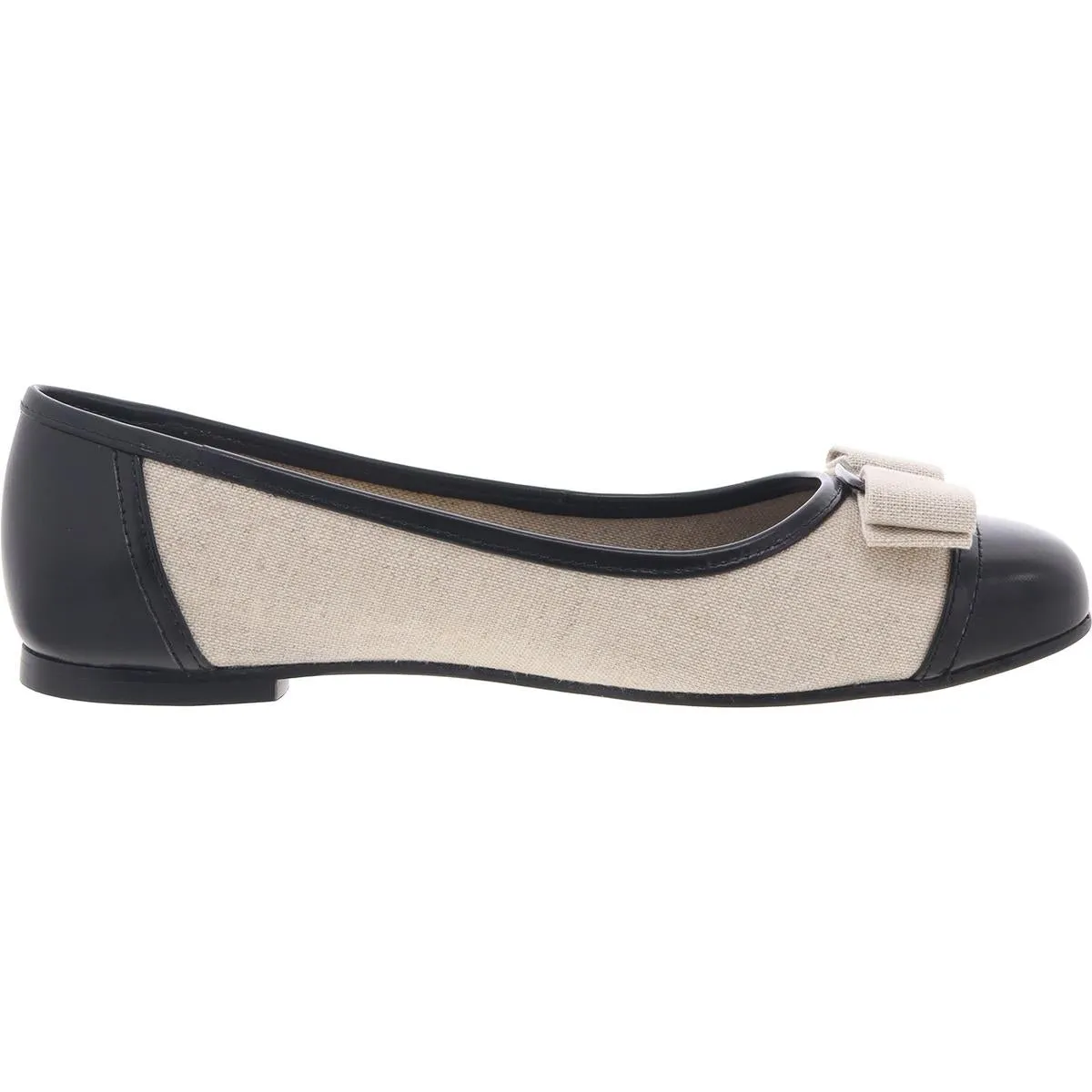 Varina Sun Womens Toe Cap Ballet Flats