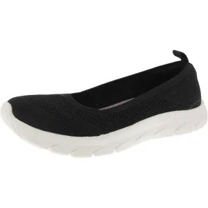 Verla 2 Womens Padded Insole Knit Flat Shoes