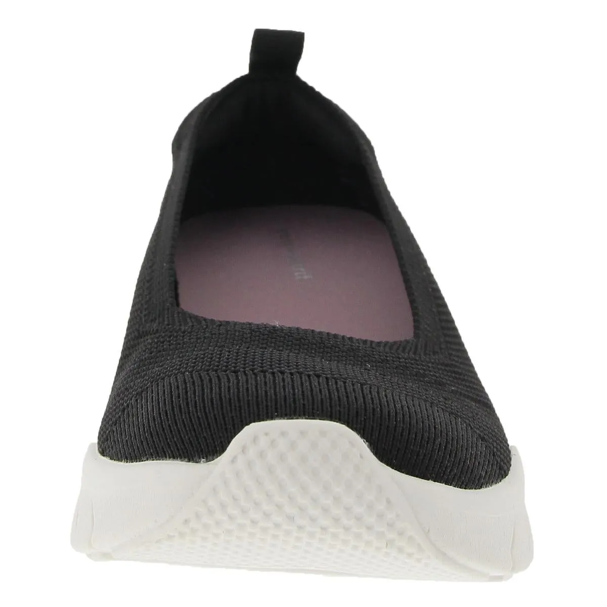 Verla 2 Womens Padded Insole Knit Flat Shoes