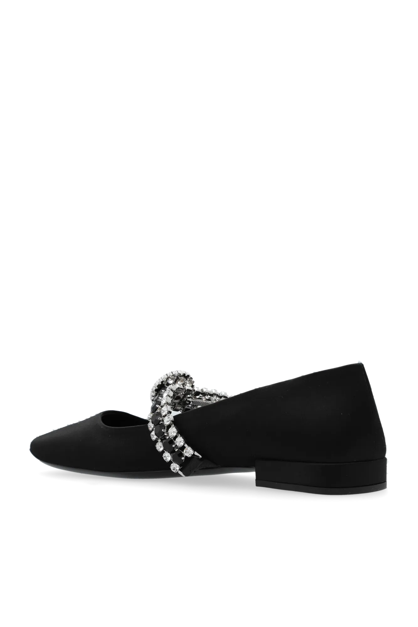 Versace Satin Ballerinas