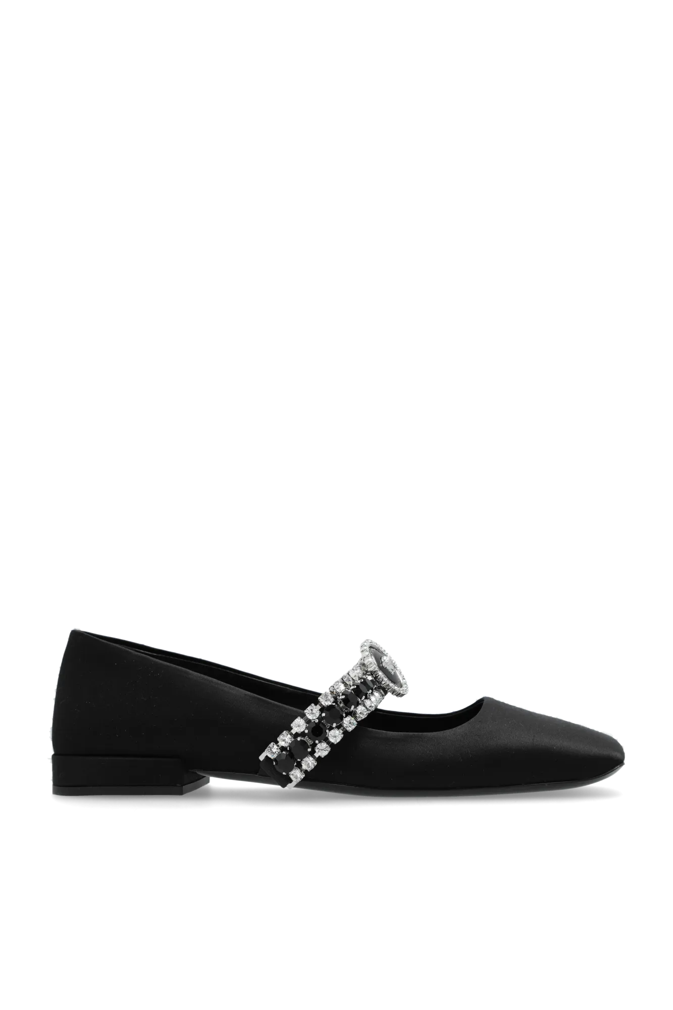 Versace Satin Ballerinas
