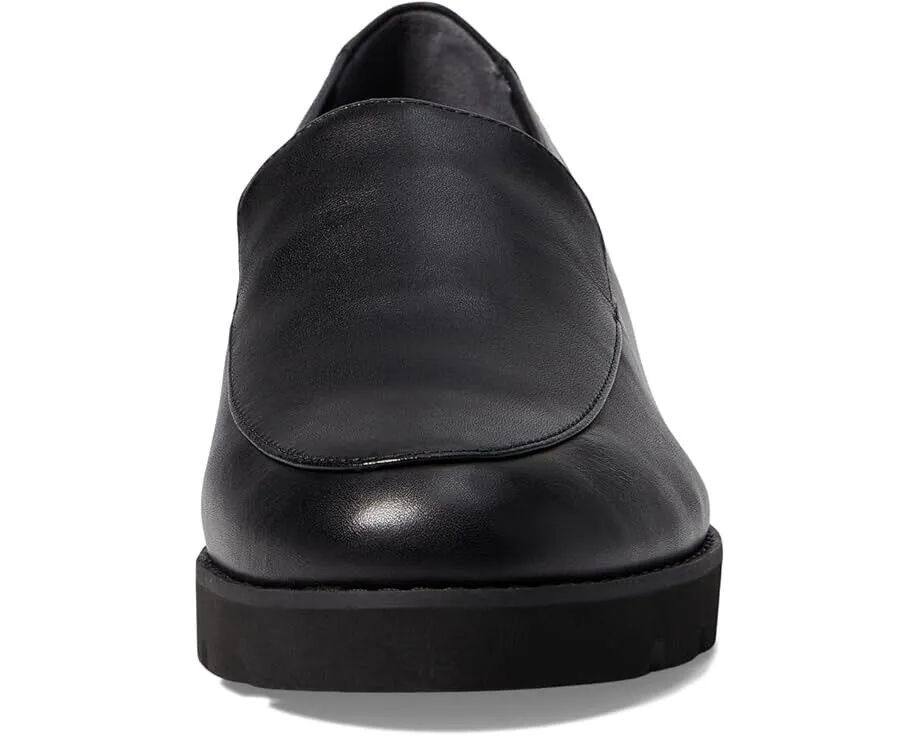 Vionic Kensley Flat Womens US 8 Black Nappa Leather Slip On Loafer Shoes ZPO1955 (Black,8)
