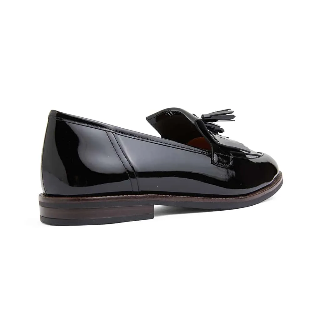 Wade Loafer in Black Patent