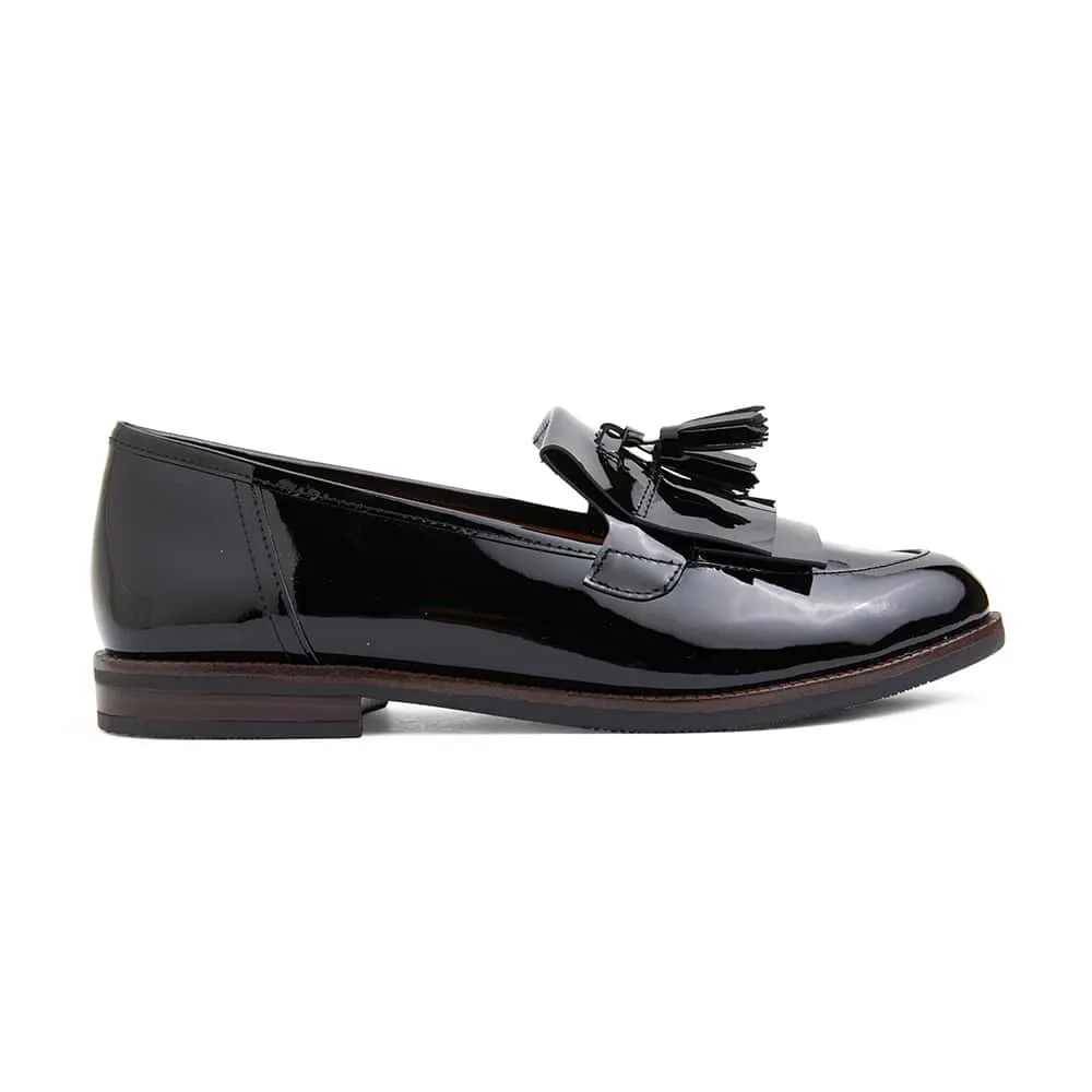 Wade Loafer in Black Patent