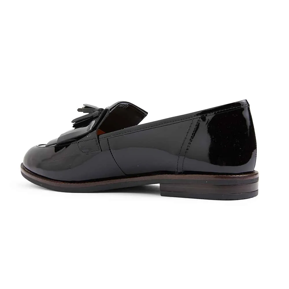 Wade Loafer in Black Patent