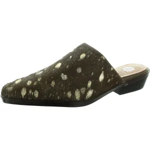 Warden Womens Padded Insole Fur Mules