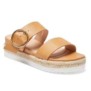 Warsaw Espadrille in Camel Smooth