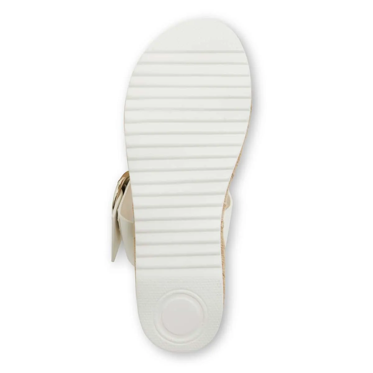 Warsaw Espadrille in White Smooth