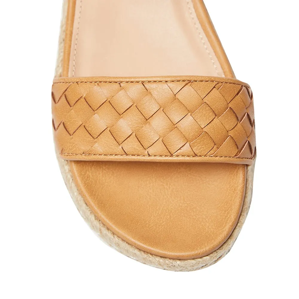 Wattle Espadrille in Camel