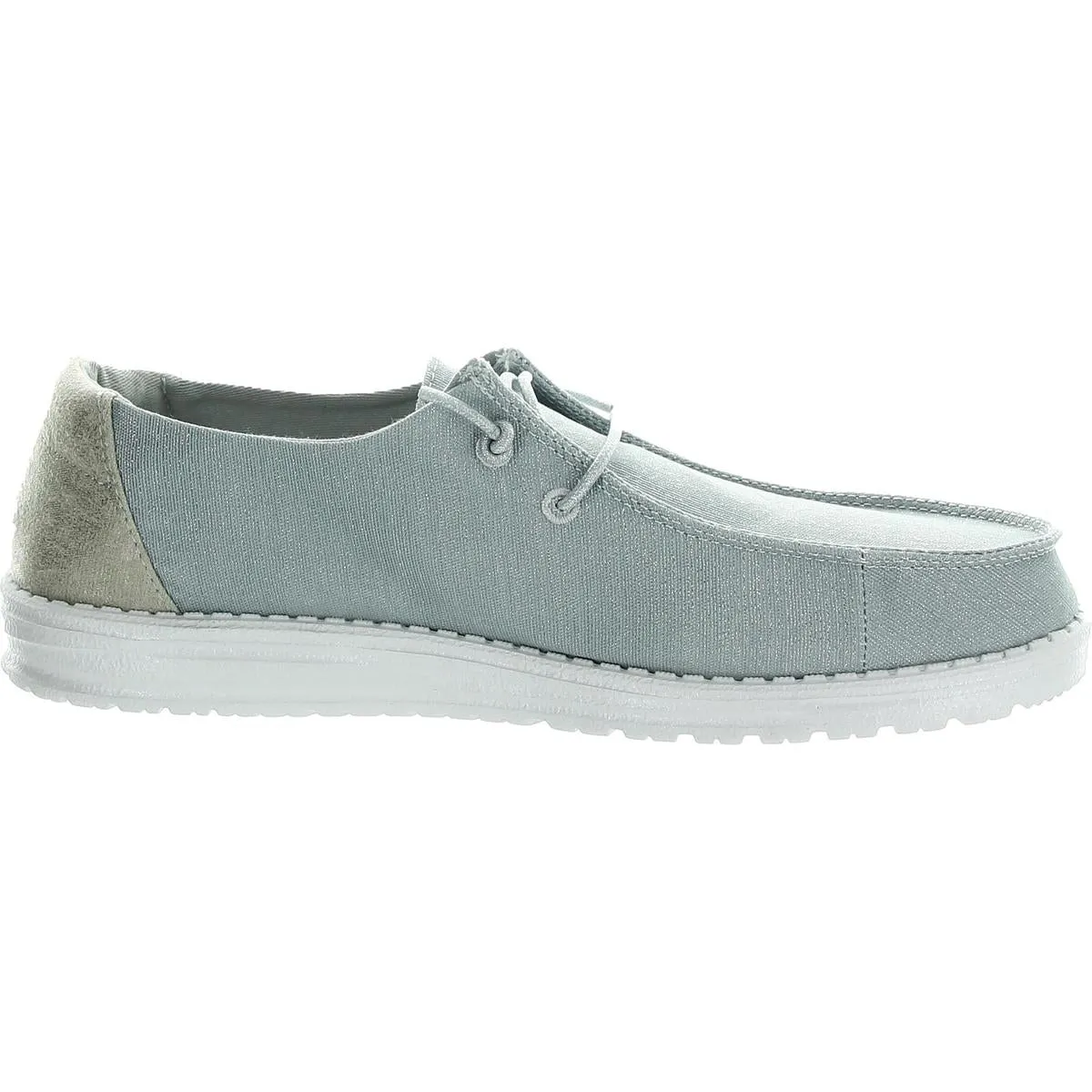 Wendy Glitter Womens Slip On Moc Toe Loafers