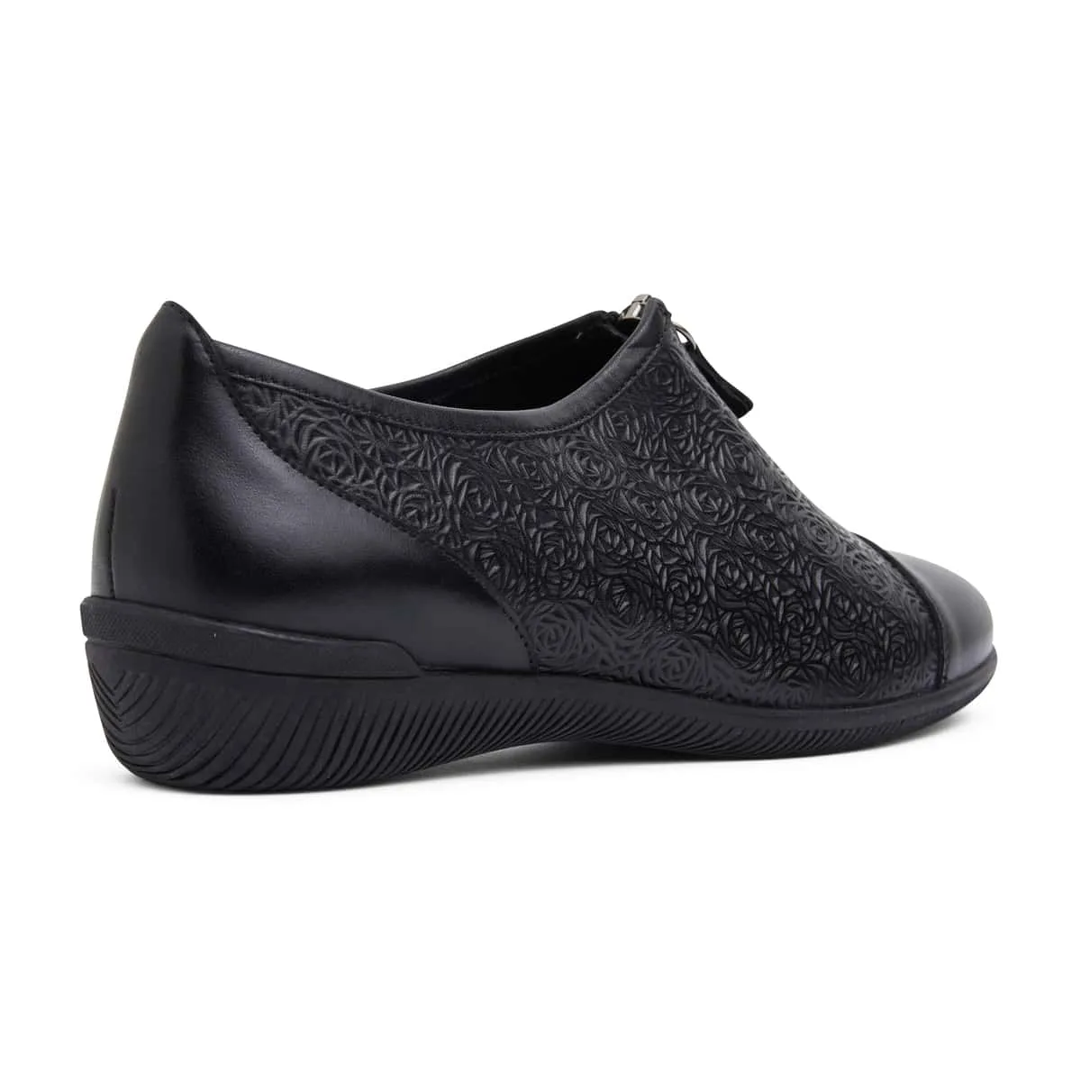 Wiley Brogue in Black Leather
