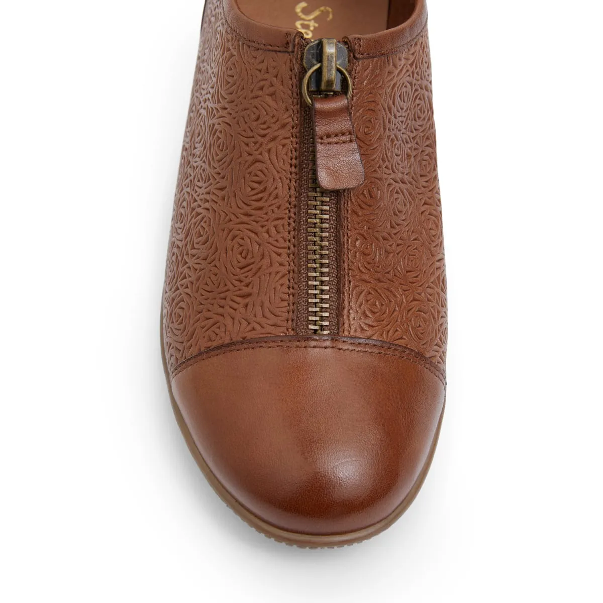 Wiley Brogue in Cognac Leather