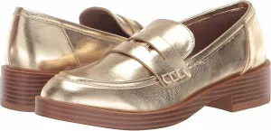 Women Porter Loafer In Gold