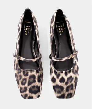 Women's Adele Flat In Leopard Print