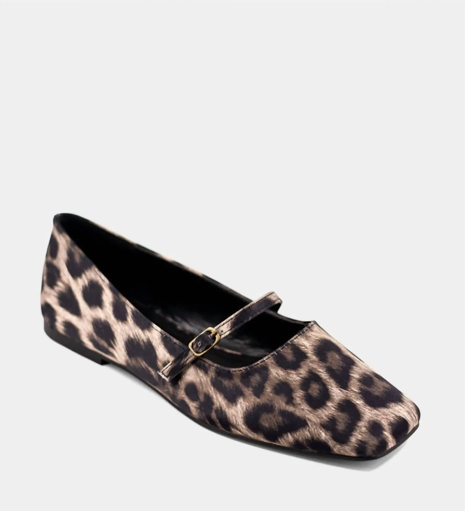 Women's Adele Flat In Leopard Print