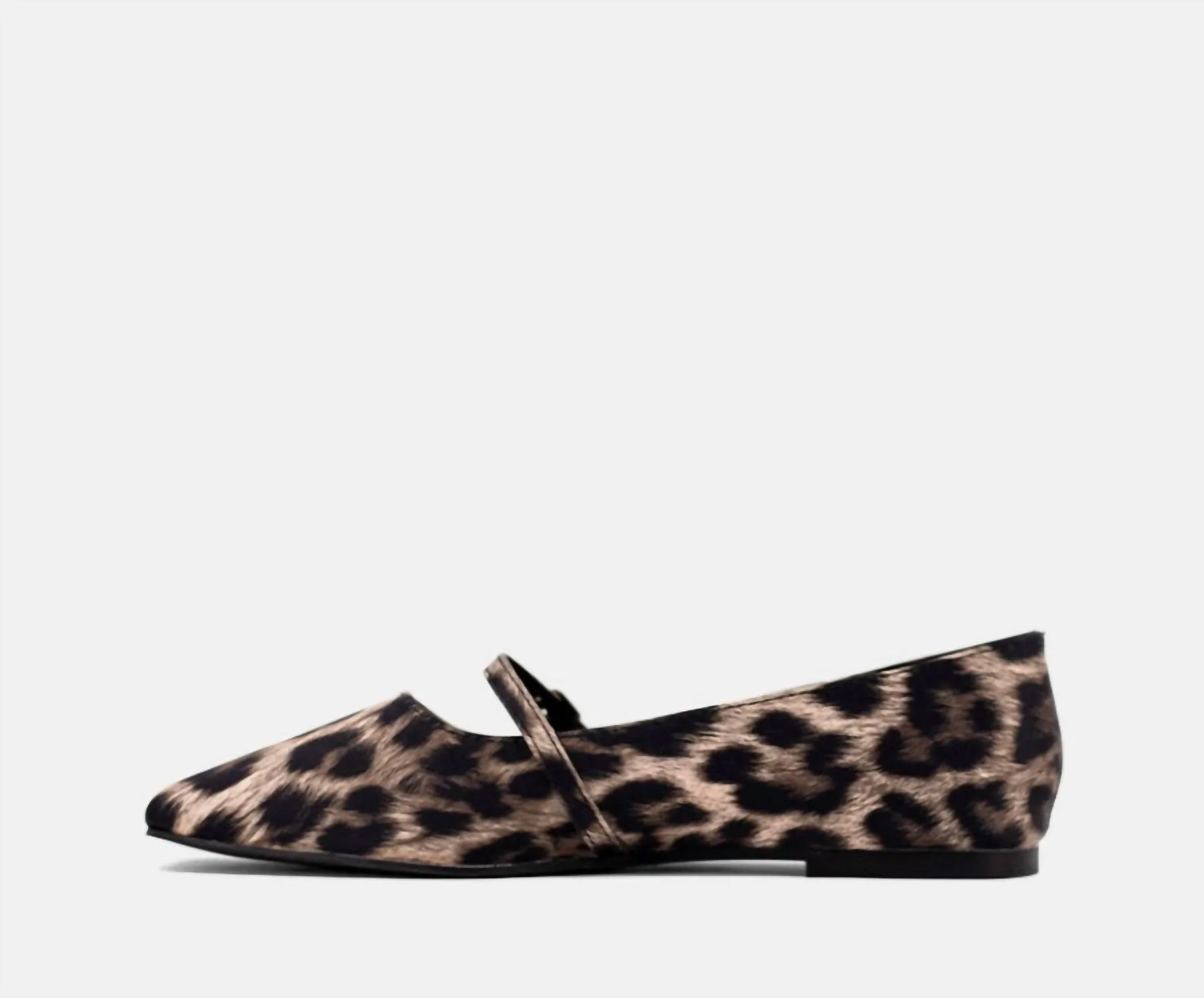Women's Adele Flat In Leopard Print
