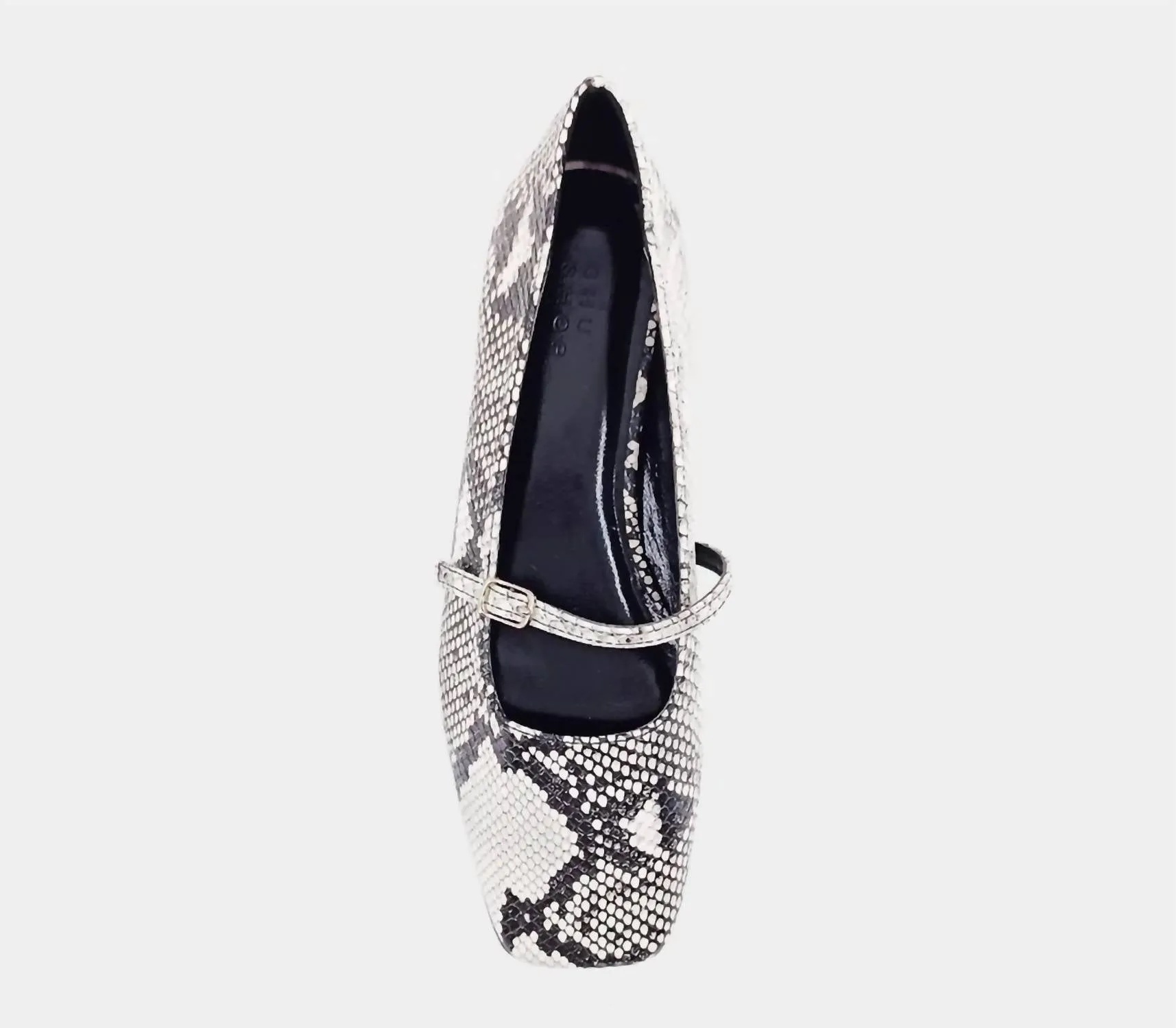Women's Adele Flat Shoes In Snake Print