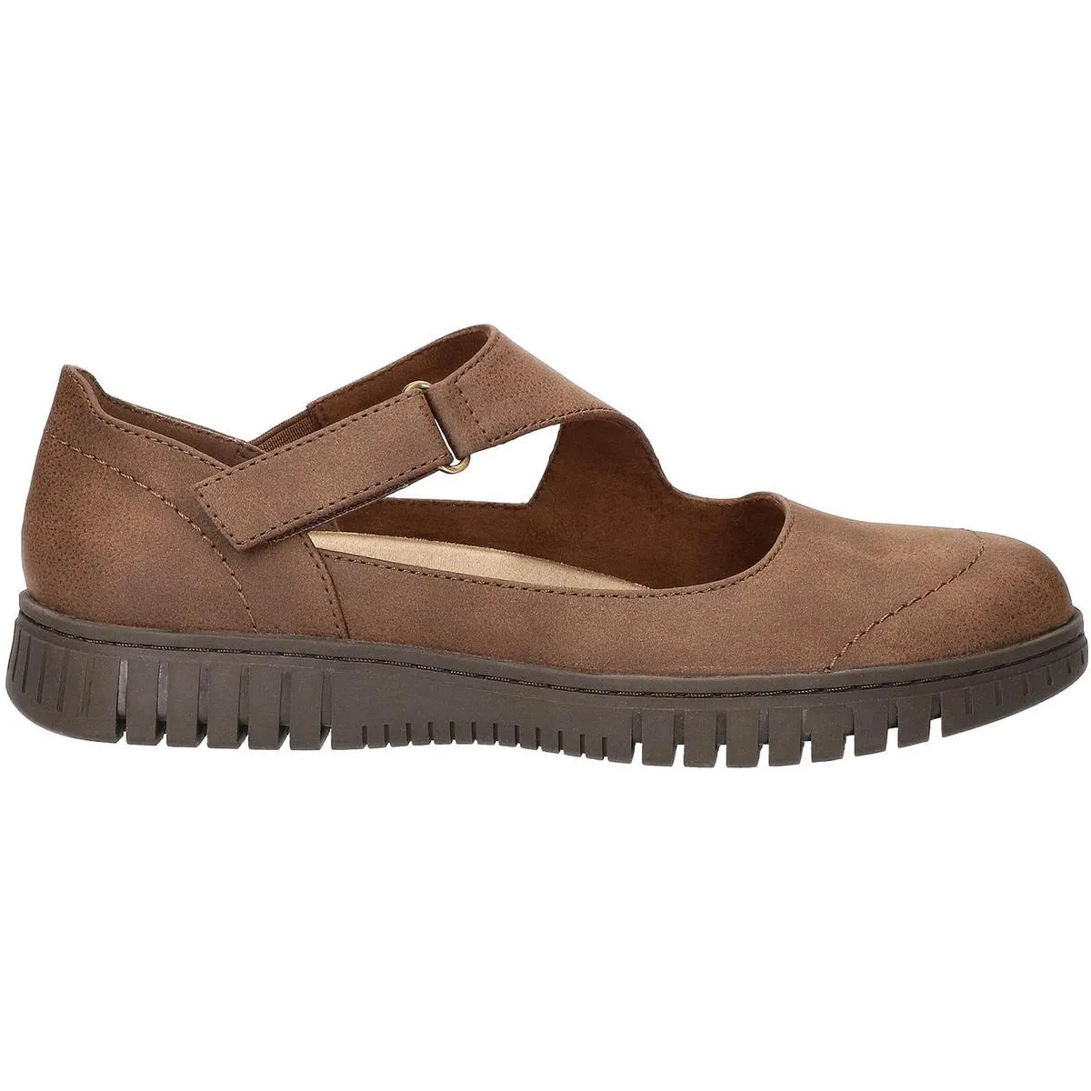 Womens Adjustable Faux Leather Ankle Strap
