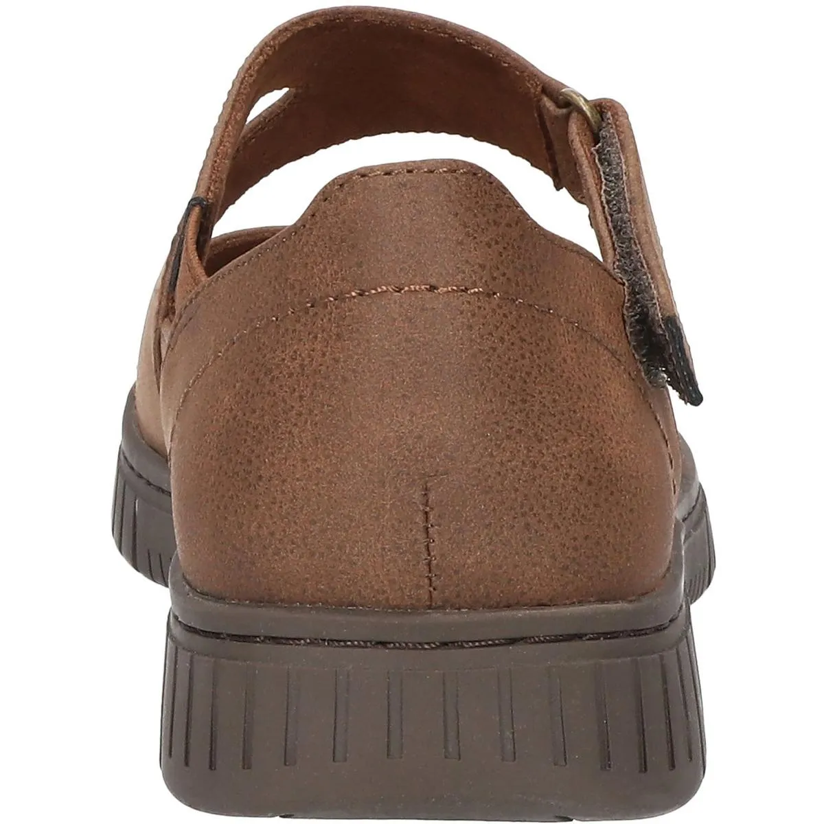 Womens Adjustable Faux Leather Ankle Strap
