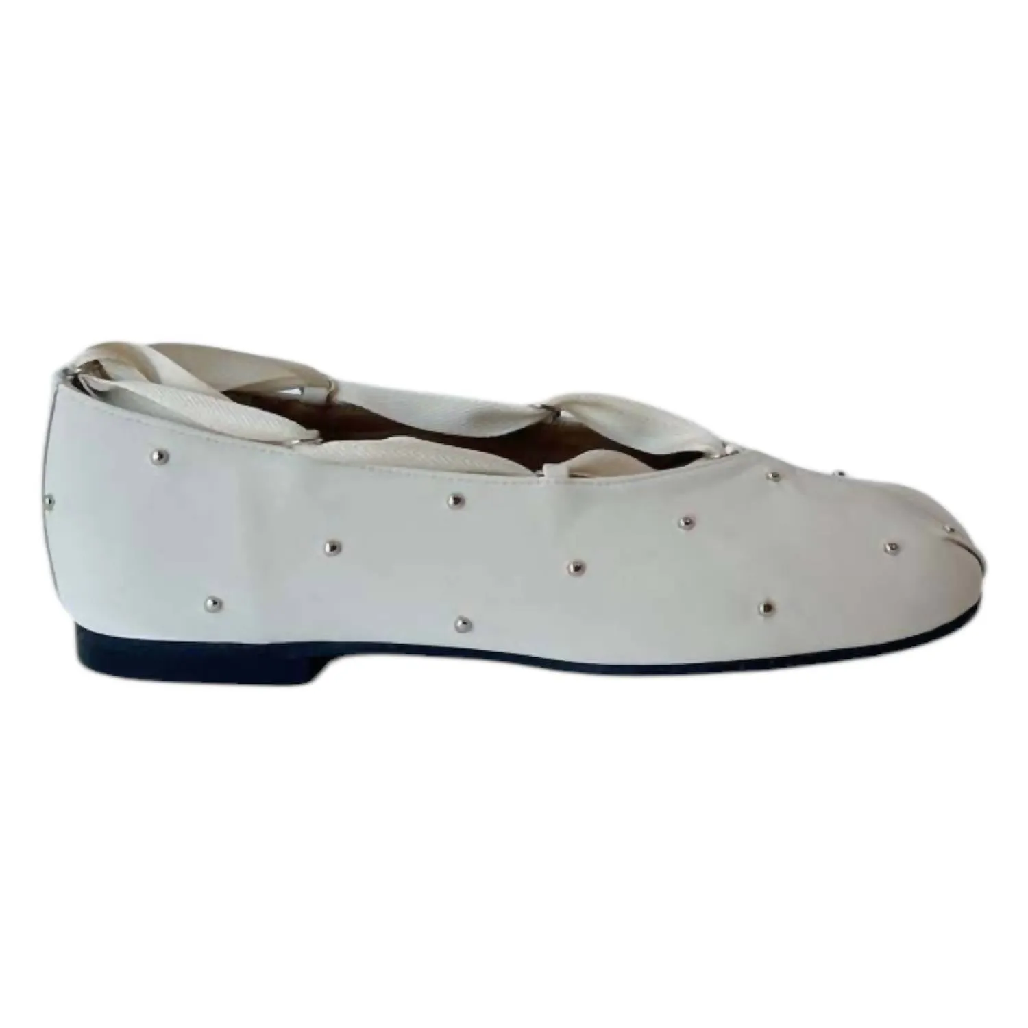 Women's Byul Ribbon Flats In Ivory