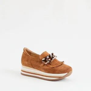 Women's Cadie Loafer In Cognac