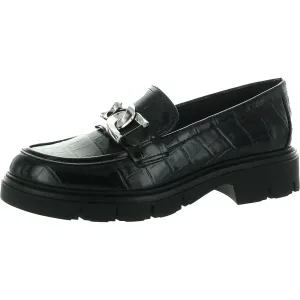 Womens Chain Manmade Loafers