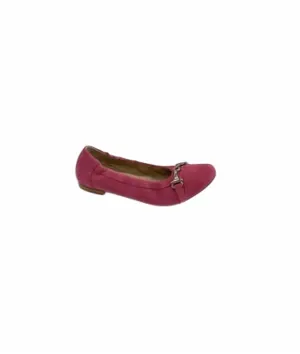 Women's Chloe Flats In Fuschia Suede