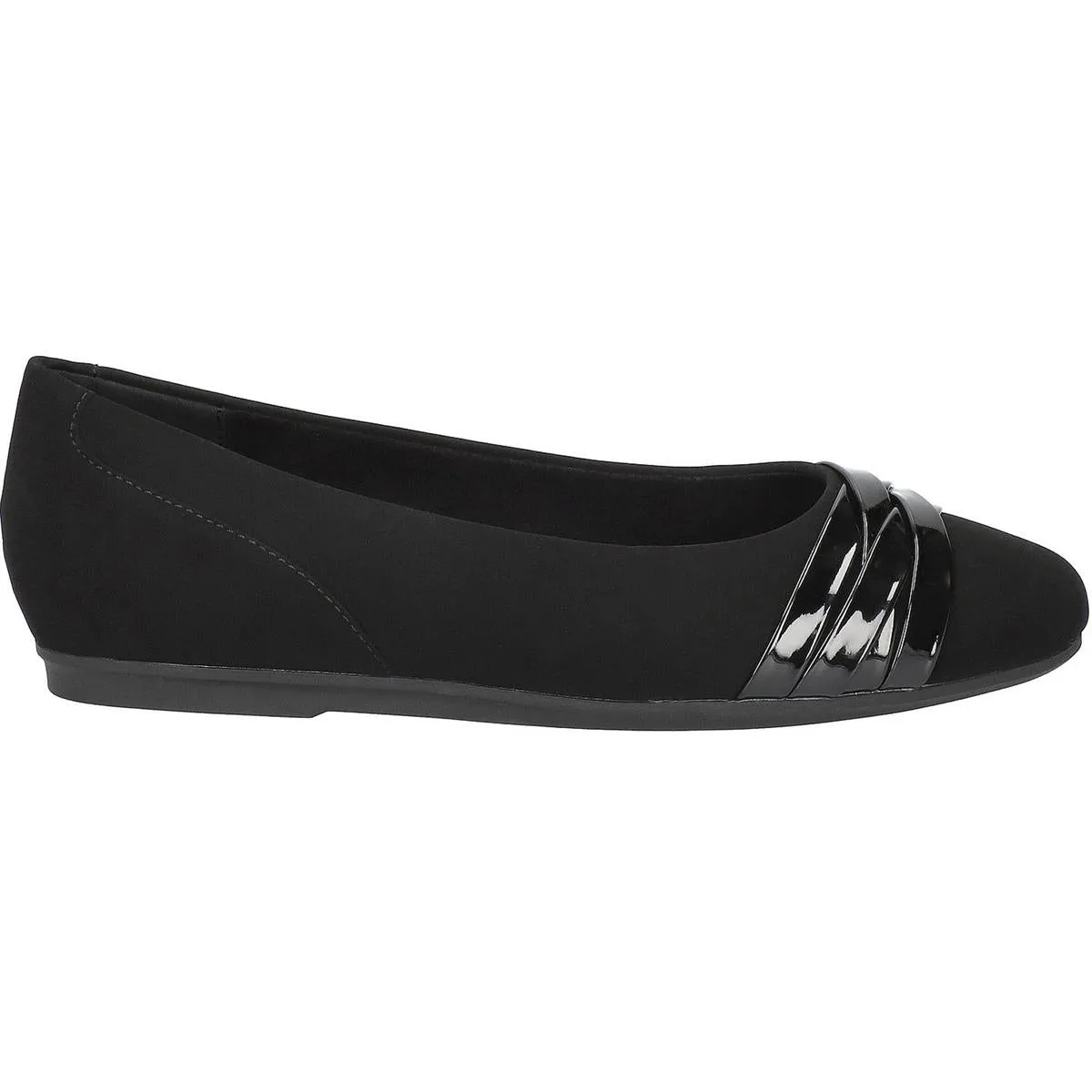 Womens Comfort Insole Faux Suede Flat Shoes