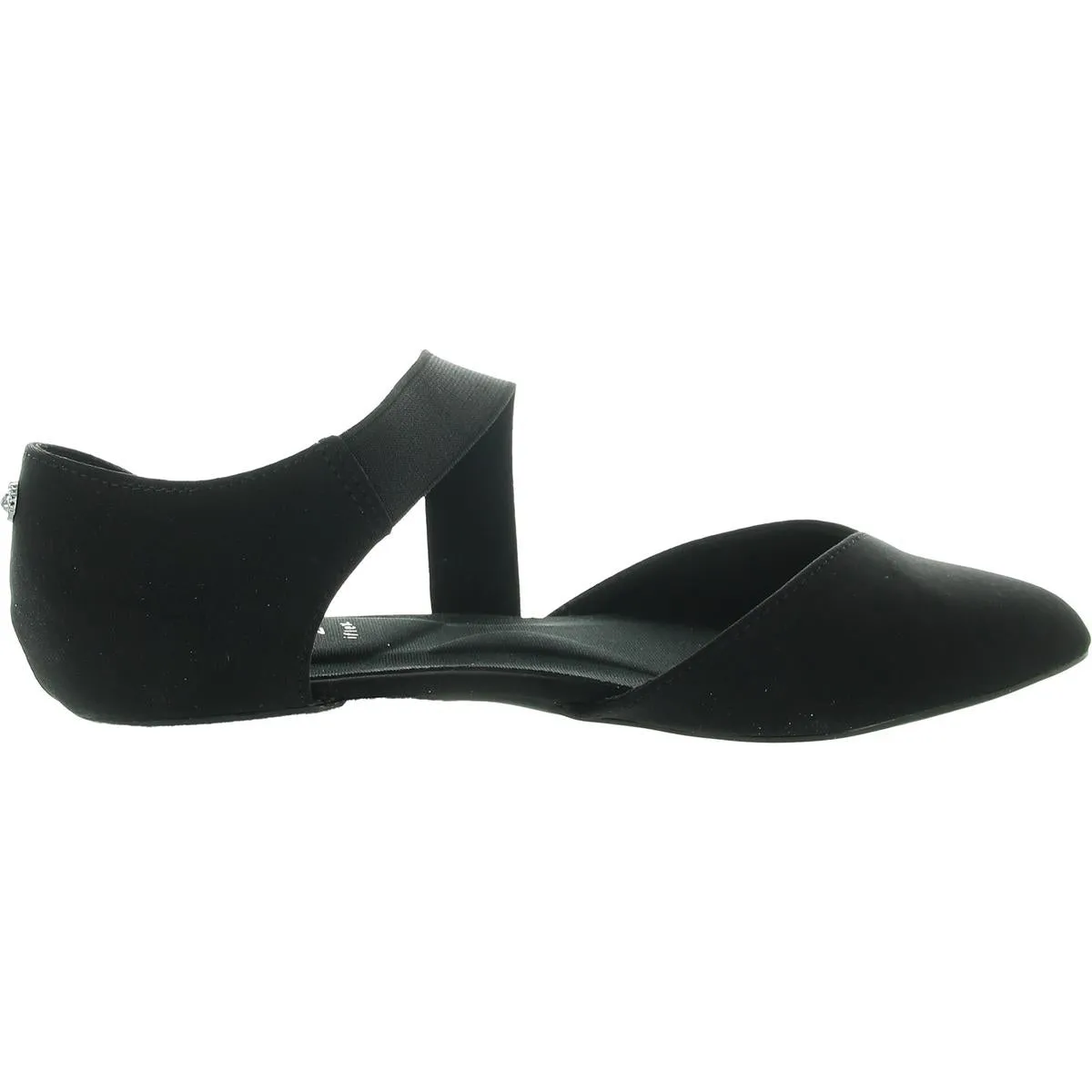 Womens Cushioned Footbed Textured Ballet Flats