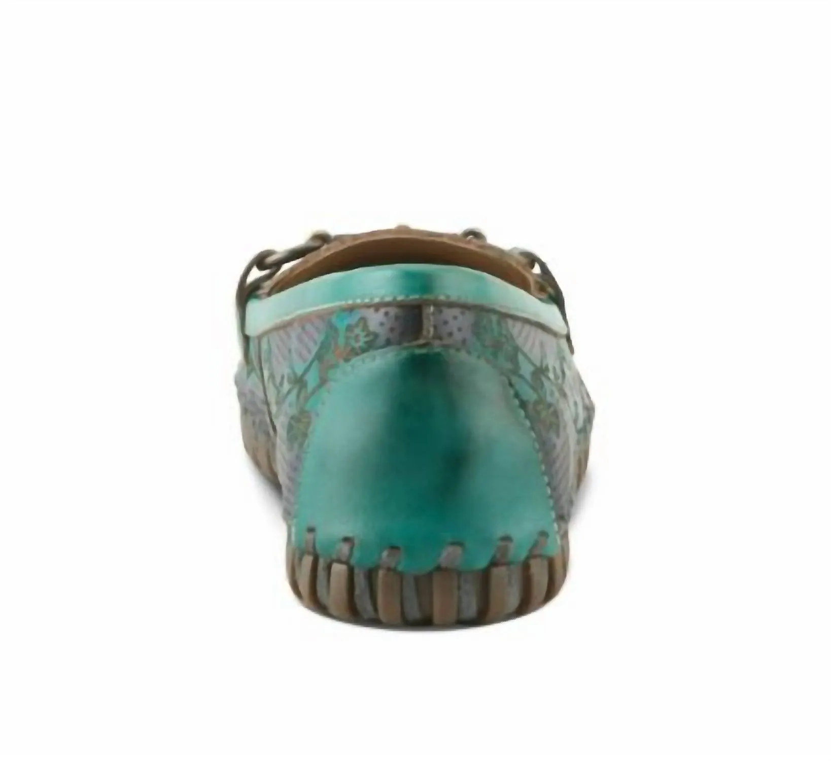 Women's Delavigne Leather Loafer In Teal